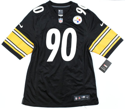 T.J. Watt Autographed Pittsburgh Steelers Black Nike Game Jersey
