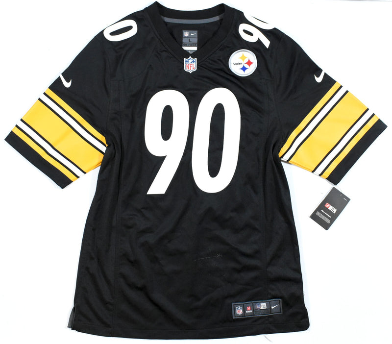 T.J. Watt Autographed Pittsburgh Steelers Black Nike Game Jersey