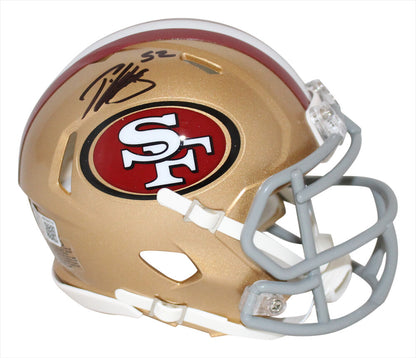 Patrick Willis San Francisco 49ers Signed Speed Mini Helmet BAS COA