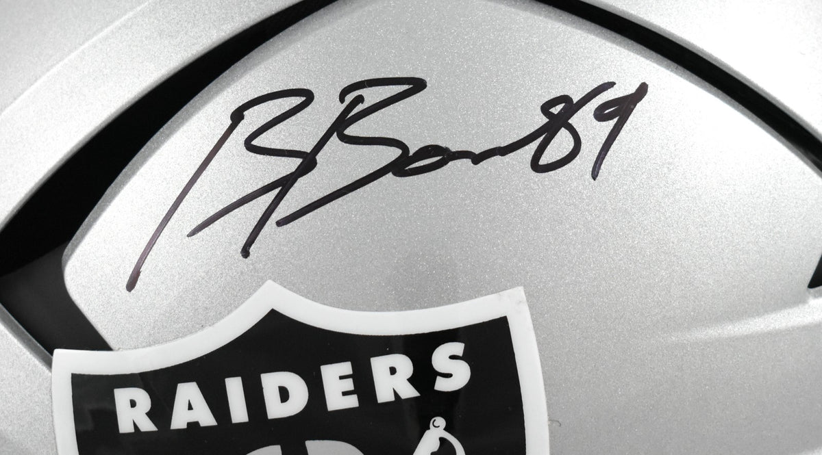 Brock Bowers Signed Las Vegas Raiders Full Size Axiom Helmet