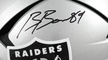 Brock Bowers Signed Las Vegas Raiders Full Size Axiom Helmet
