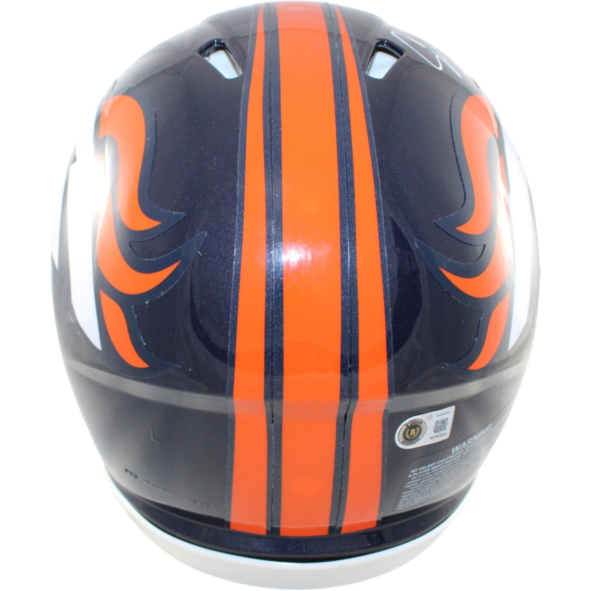 Champ Bailey Autographed Denver Broncos Throwback Proline Helmet