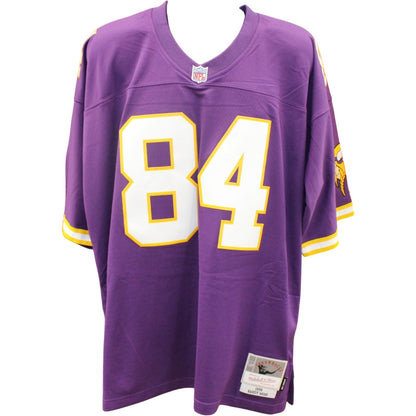Randy Moss Signed Minnesota Vikings Mitchell & Ness Purple Jersey