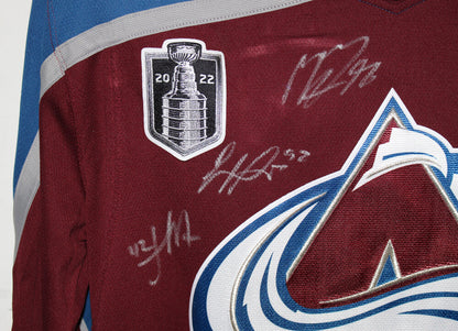 Colorado Avalanche Team Signed Fanatics Jersey (20 Autographs)