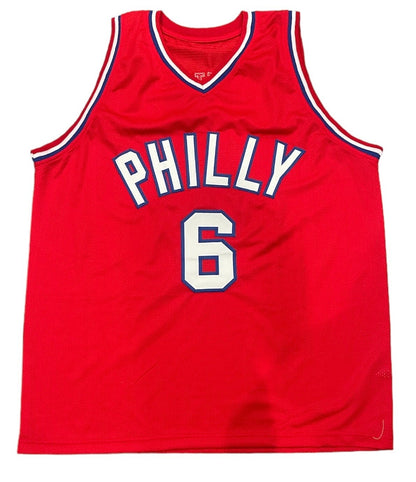 Julius "Dr. J" Erving Signed Philadelphia Custom Basketball Jersey