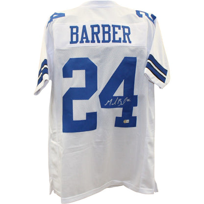 Marion Barber Autographed White Custom Jersey