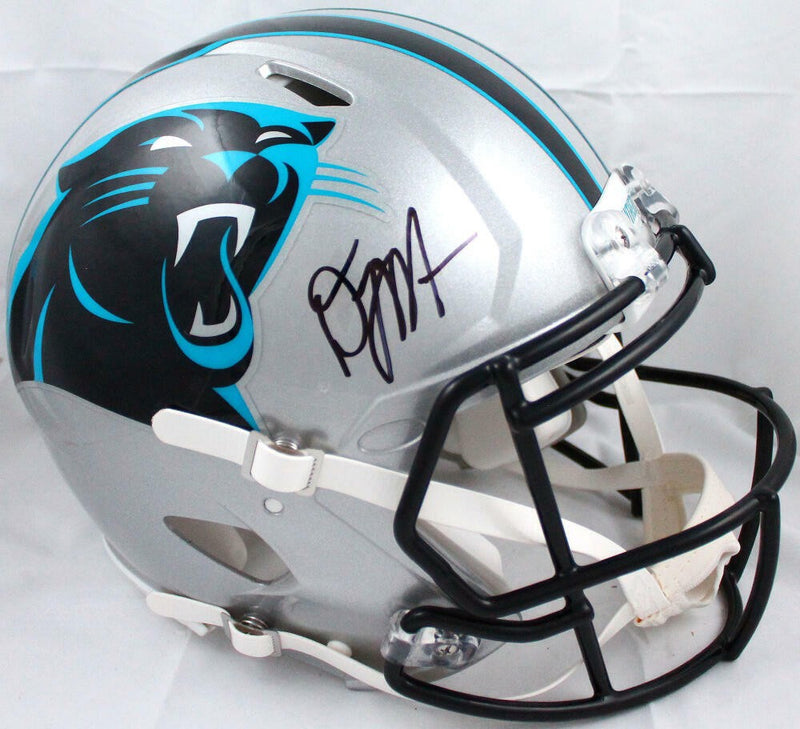 DJ Moore Autographed Carolina Panthers Full Size Speed Authentic Helmet