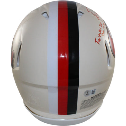 George Kittle Signed San Francisco 49ers Full Size Authentic Retro Helmet