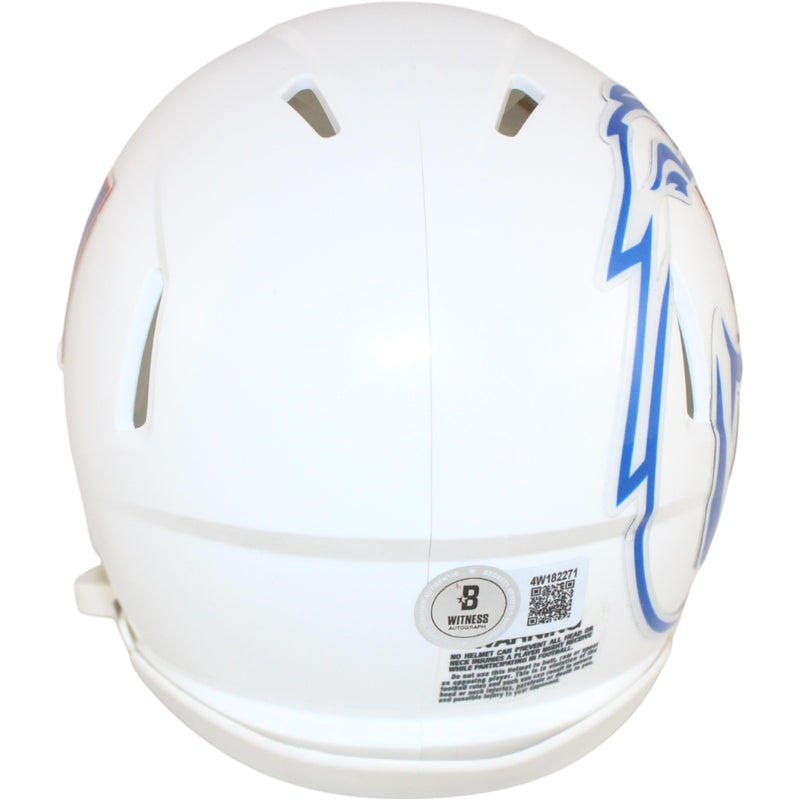Ashton Jeanty Boise State Broncos Autographed Mini Helmet