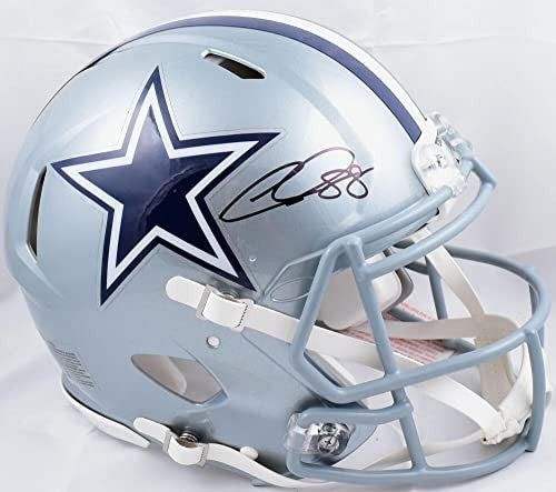 CeeDee Lamb Signed Dallas Cowboys Full Size Speed Authentic Helmet