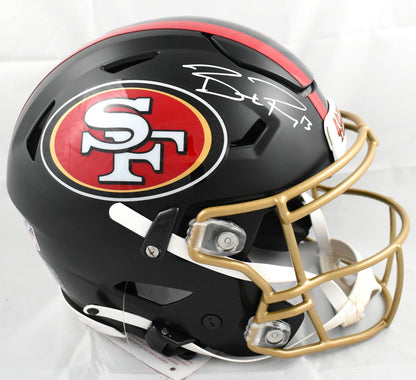 Brock Purdy Signed San Francisco 49ers Rivalries Speedflex Authentic Helmet