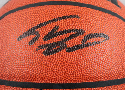 Dikembe Mutombo & Shaquille O'Neal Signed Wilson NBA Basketball