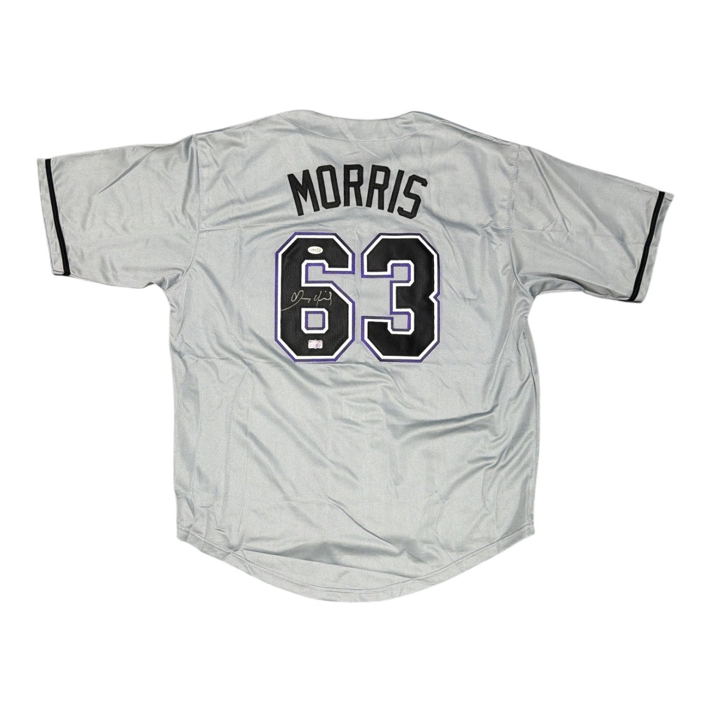 Dennis Quaid Autographed Jim Morris "The Rookie" Custom Jersey