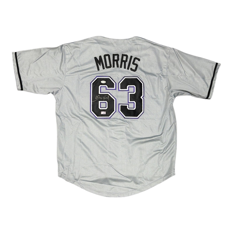 Dennis Quaid Autographed Jim Morris "The Rookie" Custom Jersey