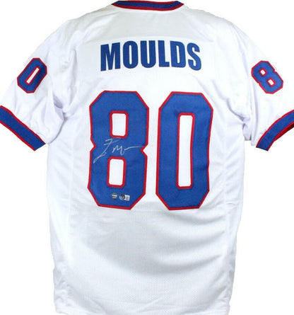 Eric Moulds Signed Buffalo Bills White Custom Jersey