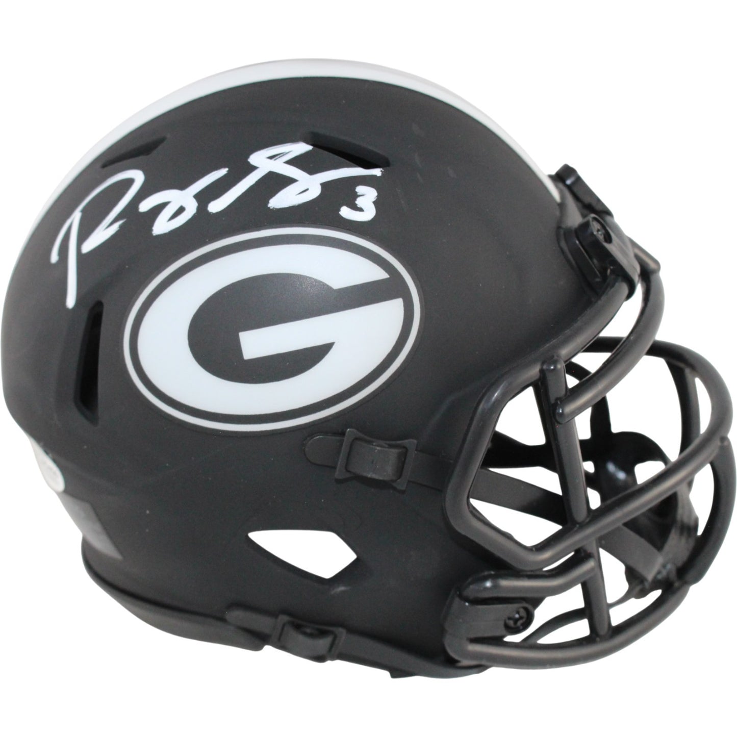 Roquan Smith Autographed Georgia Bulldogs Eclipse Speed Mini Helmet