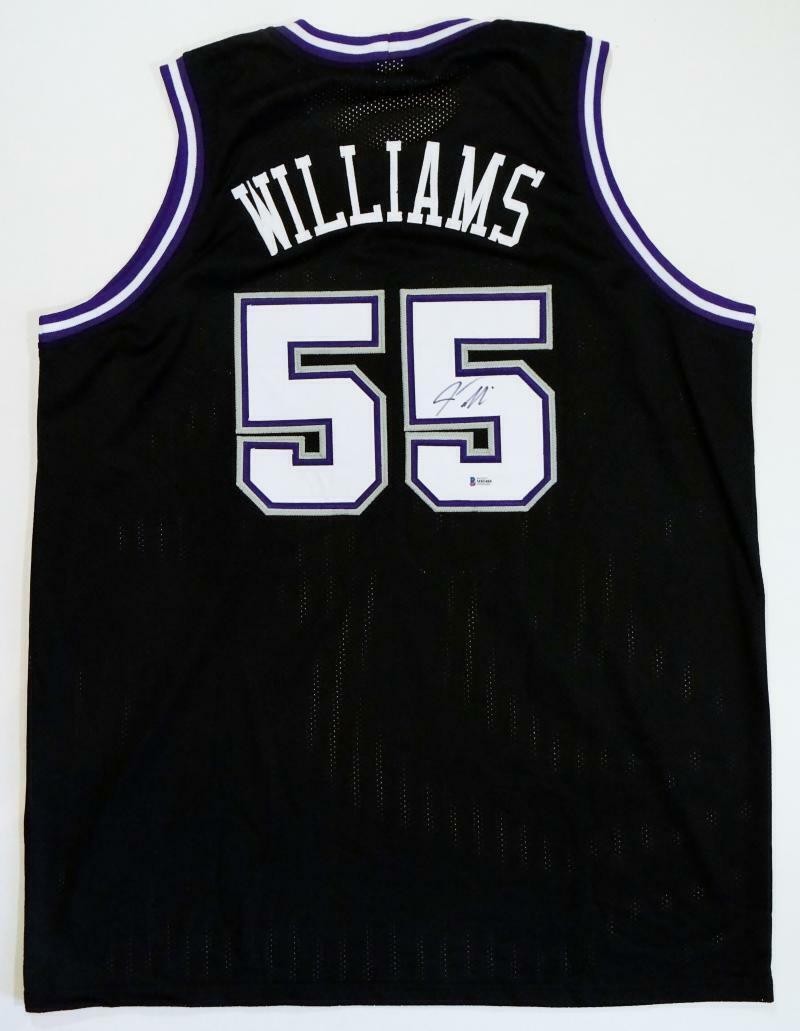 Jason Williams Signed Black Custom Basketball Jersey