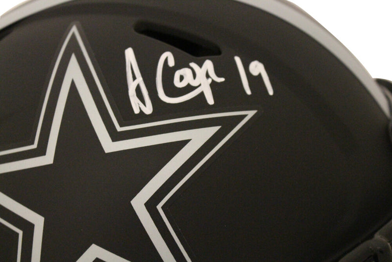 Amari Cooper Dallas Cowboys Signed Authentic Eclipse Full Size Helmet JSA