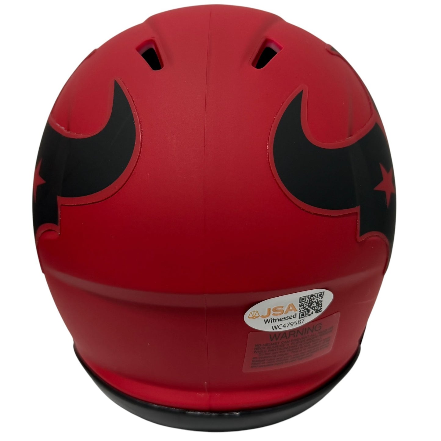 Matt Schaub Houston Texans Signed Rave Mini Helmet (JSA)