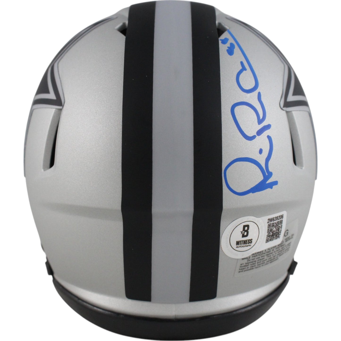 Michael Irvin Autographed Dallas Cowboys Rave Mini Helmet