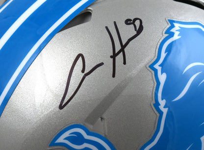 Aidan Hutchinson Autographed Detroit Lions Full Size Authentic Helmet