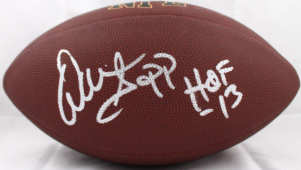 Warren Sapp Autographed Wilson NFL Super Grip Football (HOF)