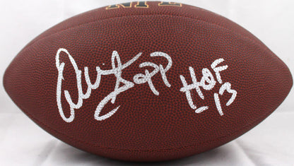 Warren Sapp Autographed Wilson NFL Super Grip Football (HOF)
