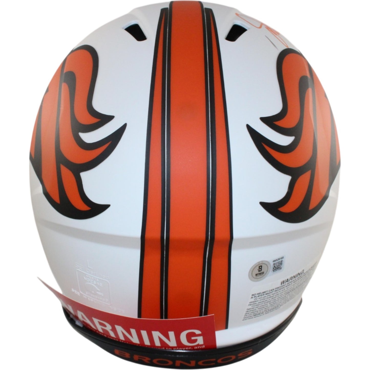 John Elway Denver Broncos Autographed Pro Lunar Full Size Helmet