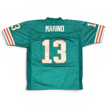 Dan Marino Signed Miami Dolphins Custom Replica Jersey