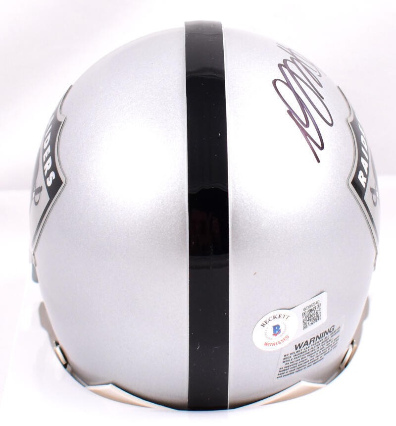 Davante Adams Signed Las Vegas Raiders 1963 Throwback Mini Helmet