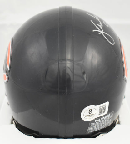 Jim McMahon Autographed Chicago Bears Mini Helmet