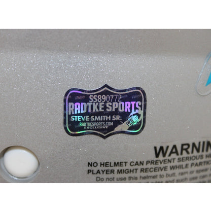 Steve Smith Signed Carolina Panthers Proline Helmet