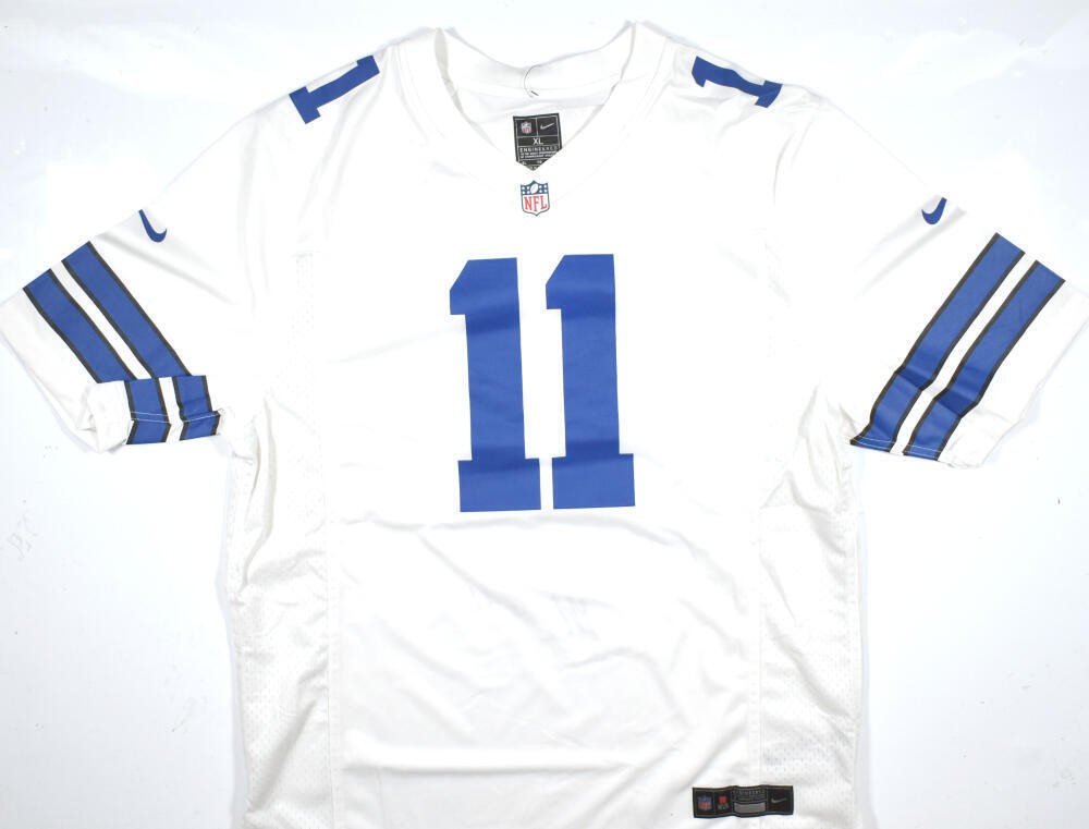 Micah Parsons Signed Dallas Cowboys White Nike Game Jersey