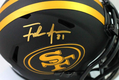 Frank Gore Signed San Francisco 49ers Eclipse Speed Mini Helmet