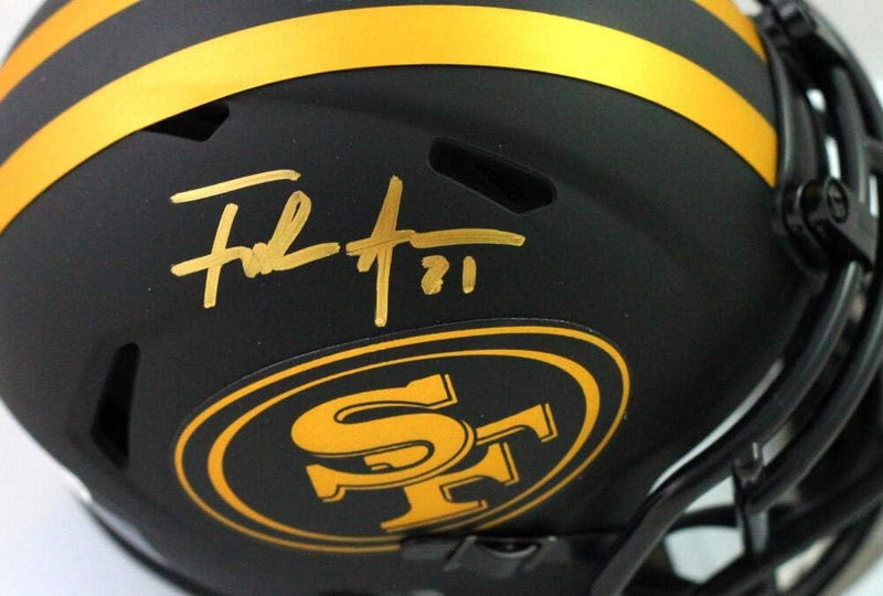 Frank Gore Signed San Francisco 49ers Eclipse Speed Mini Helmet
