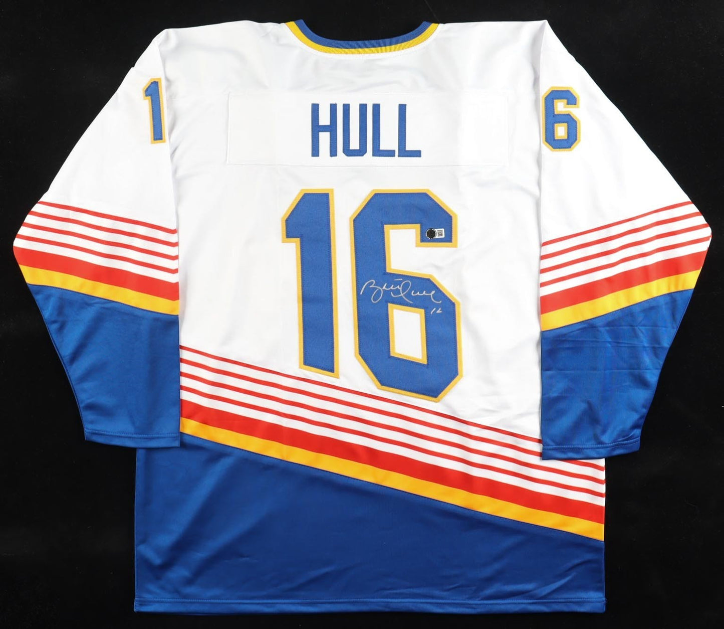 Brett Hull St. Louis Blues Autographed Custom Jersey