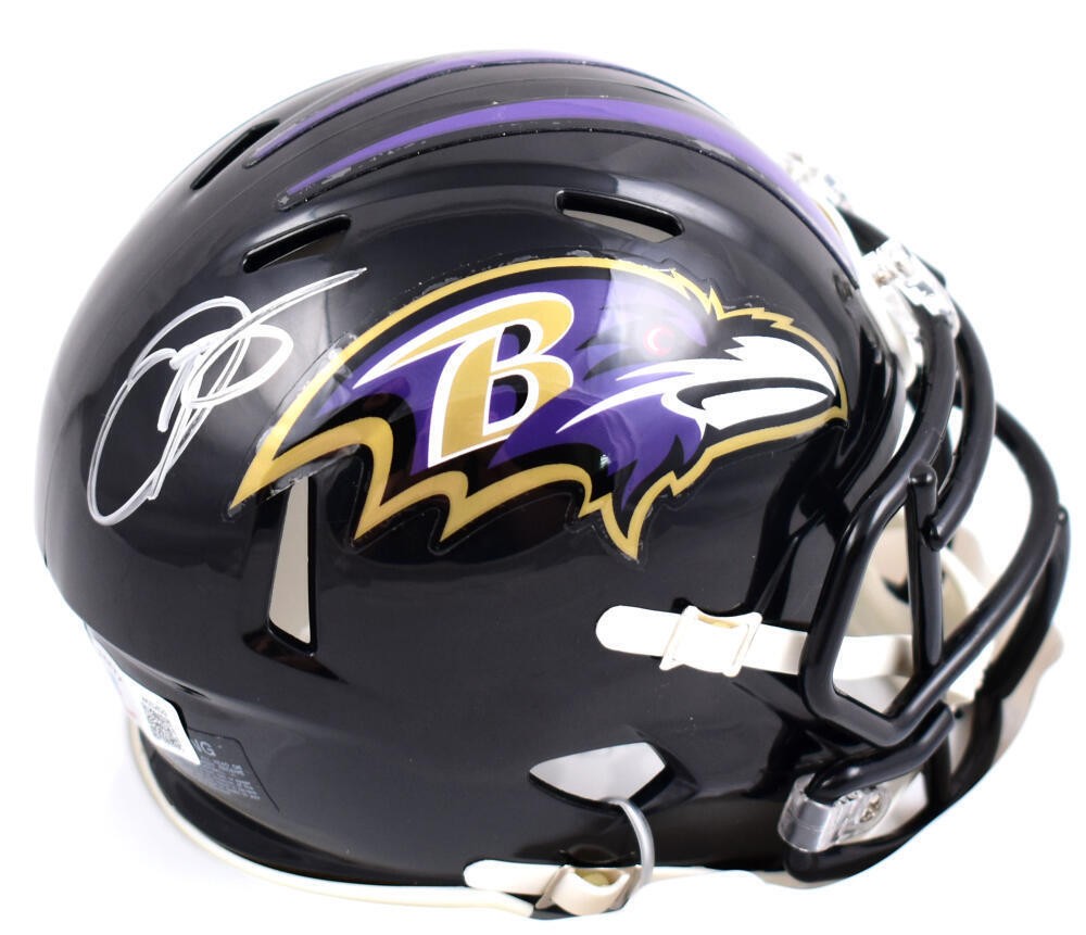 Odell Beckham Jr. Autographed Baltimore Ravens Speed Mini Helmet