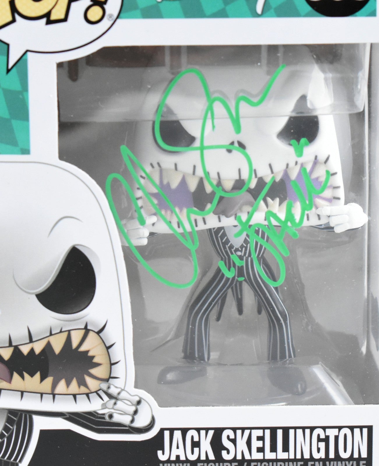 Chris Sarandon Signed Jack Skellington Funko Pop #808