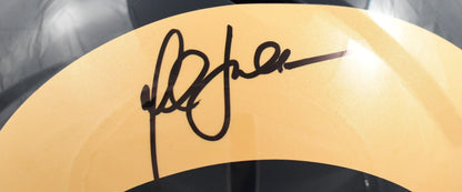 Marshall Faulk Autographed St. Louis Rams Full Size Speed Helmet