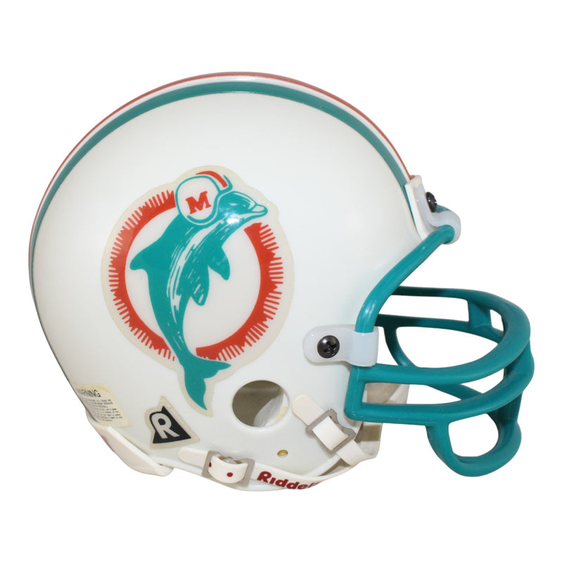 Miami Dolphins Throwback VSR4 Replica Mini Helmet (1980-1996)