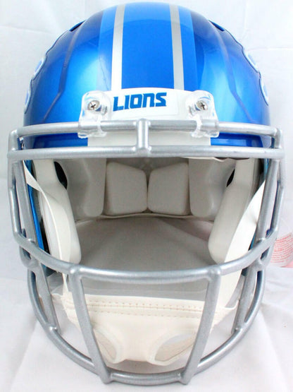 D'Andre Swift Autographed Detroit Lions Flash Speed Authentic Helmet
