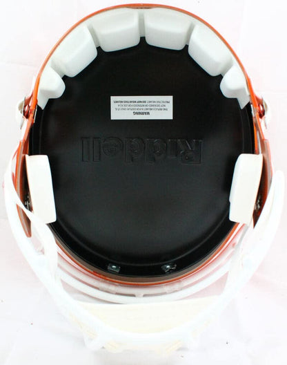 Warren Sapp Signed Miami Hurricanes Full Size Flash Speed Helmet