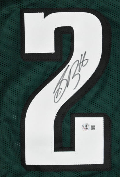 Saquon Barkley Autographed Philadelphia Eagles Custom Green Jersey