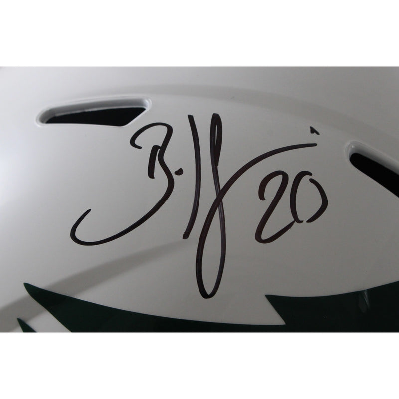Brian Dawkins Autographed Philadelphia Eagles Full Size Throwback Helmet