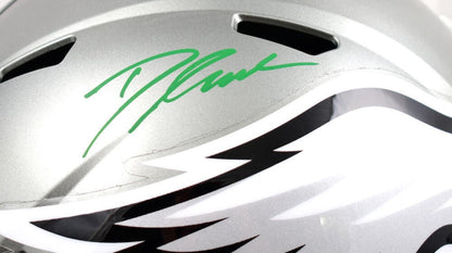 D'Andre Swift Signed Philadelphia Eagles Flash Speed Full Size Helmet