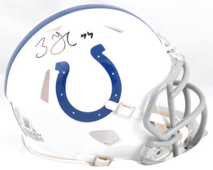 Zaire Franklin Autographed Indianapolis Colts Speed Mini Helmet - Black
