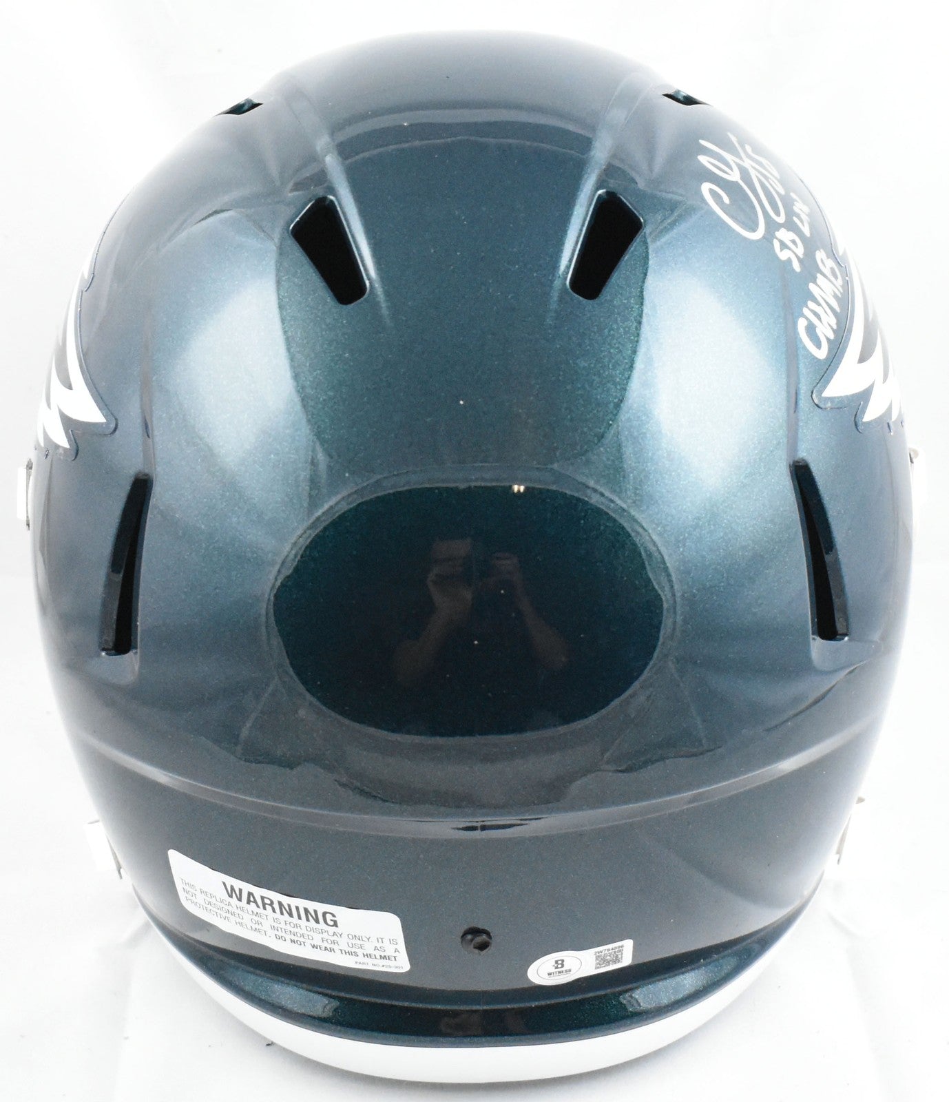 CJ Gardner-Johnson Signed Philadelphia Eagles Full Size Speed Helmet