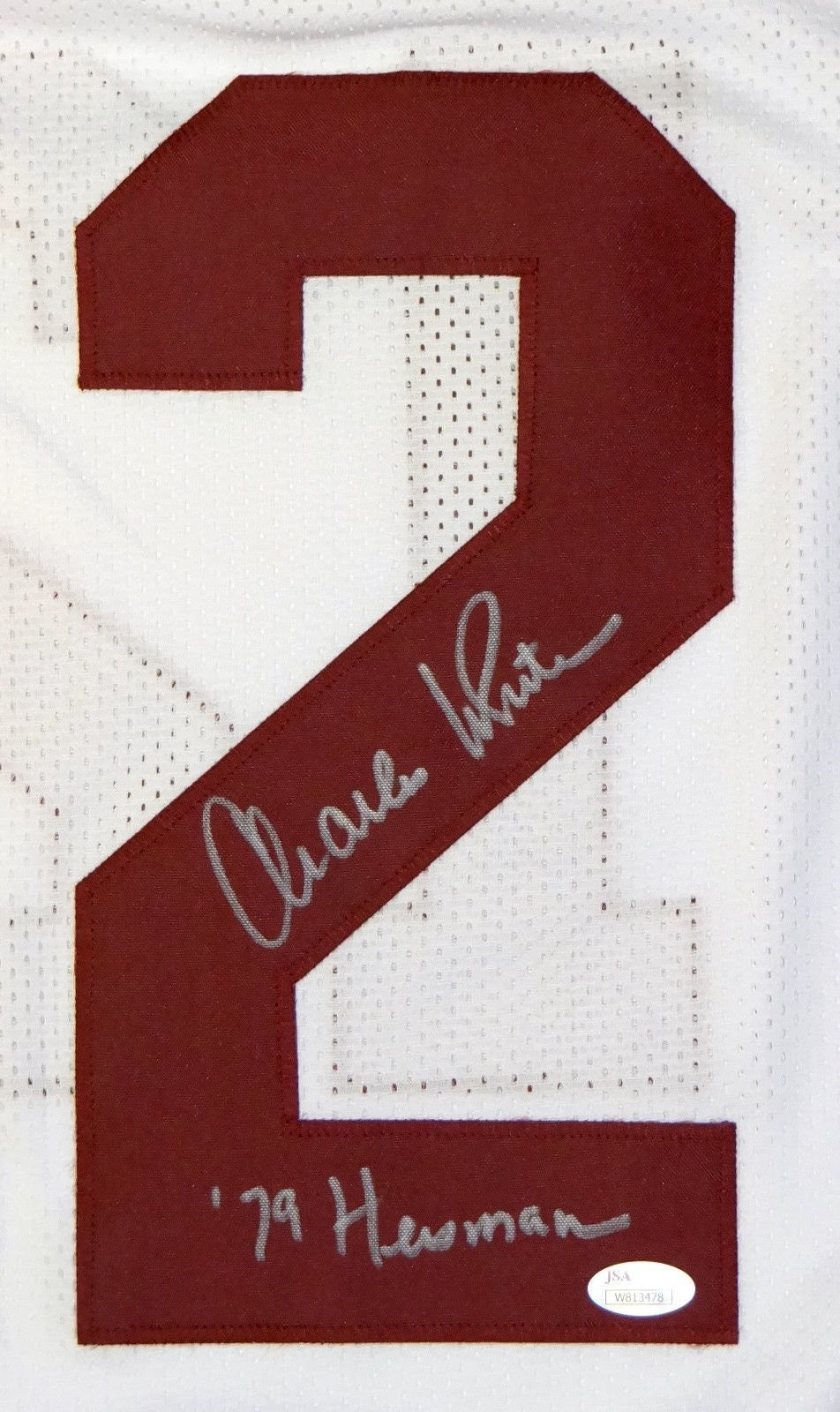 Charles White Signed USC Trojans Custom White Jersey
