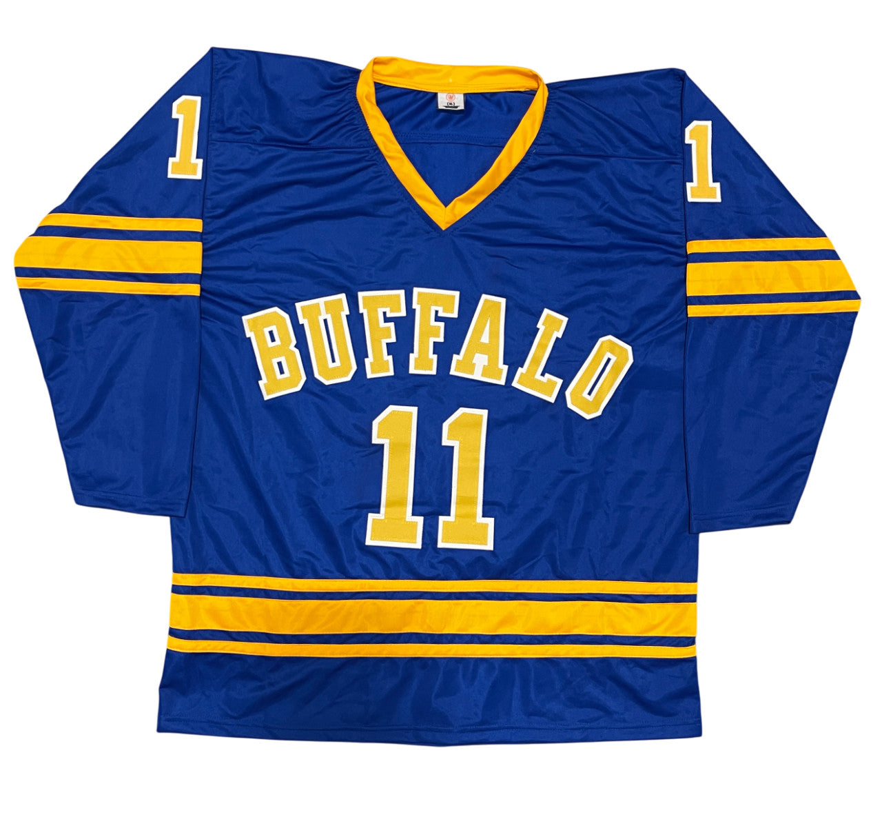 Gilbert Perreault Signed Buffalo Sabres Custom Jersey HOF 1990 BAS