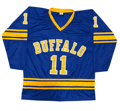 Gilbert Perreault Signed Buffalo Sabres Custom Jersey HOF 1990 BAS